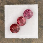 Malaya Garnet Layout 7.11 ct | Round | Shades of Red | Umba Valley, Tanzania