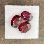 Rhodolite Garnet Layout  9.46 ct  | Oval | Burgundy Red | Umba Valley, Tanzania