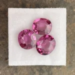 Umbalite (Rhodolite Garnet) Layout 8.33 ct | Oval | Violet Pink | Umba Valley, Tanzania - Image 2