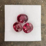 Rhodolite Garnet Layout  14.80 ct  | Oval | Violet Red | Umba Valley, Tanzania - Image 3