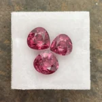 Umbalite (Rhodolite Garnet) Layout  7.41 ct  | Pear Shape | Violet Pink | Umba Valley, Tanzania - Image 2