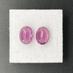Umbalite (Rhodolite Garnet) Pair 5.26 ct | Oval | Violet Pink | Umba Valley, Tanzania - Image 3