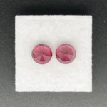 Rhodolite Garnet Pair 4.22 ct | Round | Cardinals  Red | Umba Valley, Tanzania - Image 3