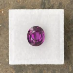 Umbalite (Rhodolite Garnet) 3.84 ct | Oval | Pinkish Purple | Umba Valley, Tanzania