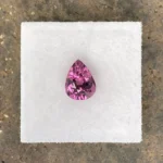 Umbalite (Rhodolite Garnet) 2.15 ct  | Pear Shape | Violet Pink | Umba Valley, Tanzania - Image 2