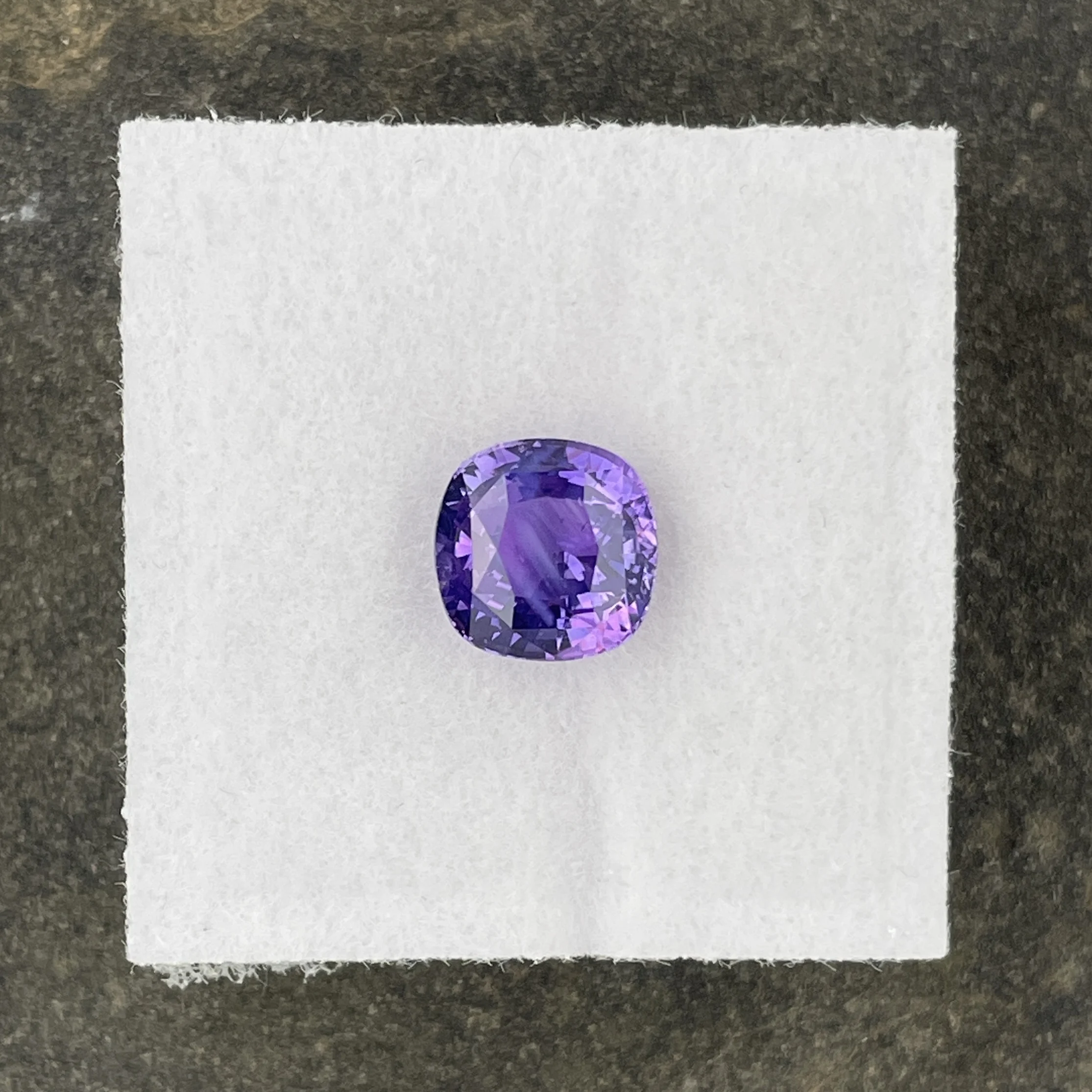 SFS001P1 Purple Sapphire 2.08 ct | Cushion | Violet Purple | Ratnapura, Sri Lanka | Untreated - Image 1