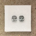 Spinels Pair 1.90 ct | Cushion | Gunmetal | Mogok, Burma (Myanmar) - Image 5