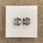 Spinel Companion Pair 2.38 ct | Cushion | Pink & Violet Grey | Mogok, Burma (Myanmar) - Image 4