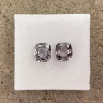 Spinel Companion Pair 2.38 ct | Cushion | Pink & Violet Grey | Mogok, Burma (Myanmar) - Image 5