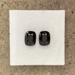 Spinels Pair 2.52 ct | Cushion | Maroon Red | Mogok, Burma (Myanmar) - Image 2
