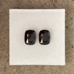 Spinels Pair 2.52 ct | Cushion | Maroon Red | Mogok, Burma (Myanmar) - Image 4