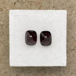 Spinels Pair 2.52 ct | Cushion | Maroon Red | Mogok, Burma (Myanmar) - Image 3