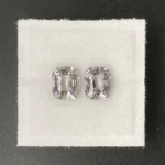 Spinel Pair 2.63 ct | Cushion | Platinum Grey | Mogok, Burma (Myanmar)