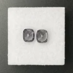 Spinel Pair 2.16 ct | Cushion | Charcoal Grey | Mogok, Burma (Myanmar) - Image 3