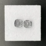 Spinel Pair 2.32 ct | Cushion | Charcoal Grey | Mogok, Burma (Myanmar) - Image 3