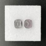 Spinel Companion Pair 2.57 ct | Cushion | Bluish & Purplish Grey | Mogok, Burma (Myanmar) - Image 3