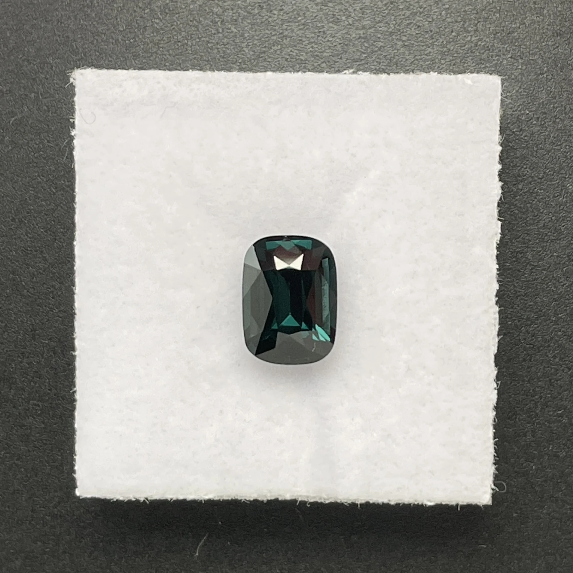 SLS032P1 Spinel 1.82 ct | Cushion | Petrol Blue | Elahera, Sri Lanka - Image 1