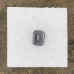Spinel 1.35 ct | Emerald Cut | Carcoal Grey | Elahera, Sri Lanka - Image 3
