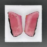 Tourmaline Pair 25.19 ct | Crystal Slice | Bi-Color | Ibity, Madagascar - Image 2