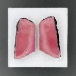 Tourmaline Pair 25.19 ct | Crystal Slice | Bi-Color | Ibity, Madagascar - Image 3