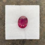 Rubellite 2.22 ct | Oval | Purplish Red | Mavuco, Mosambique - Image 4