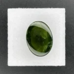 Tourmaline 11.71 ct | 16 x 12 mm Oval Cabochon | Forest Green | Minas Gerais, Brazil - Image 3