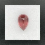 Tourmaline 4.92 ct | Pear Shape Cabochon | Violet Pink | Minas Gerais, Brazil - Image 2