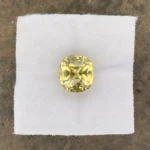 Zircon 3.97 ct | Cushion | Lemon Yellow | Ilakaka, Madagascar