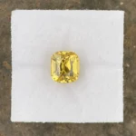 Zircon  2.96 ct | Cushion | Golden Yellow | Ilakaka, Madagascar - Image 2