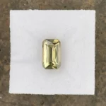 Zircon 3.26 ct | Emerald Cut | Greenish Yellow | Ilakaka, Madagascar - Image 2