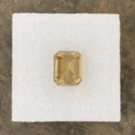Zircon  4.19 ct | Emerald Cut | Golden Yellow | Ilakaka, Madagascar - Image 3