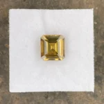 Zircon  3.40 ct | Emerald Cut | Honey Yellow | Ilakaka, Madagascar