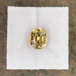 Zircon  3.98 ct | Oval | Golden Straw Yellow | Ilakaka, Madagascar